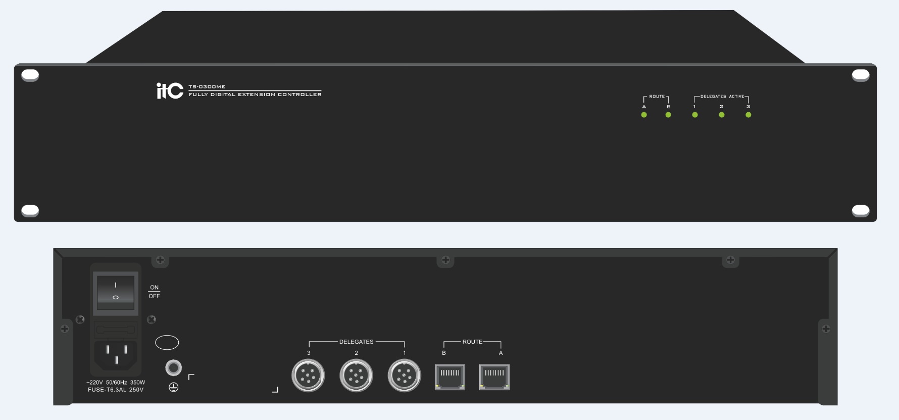 Контроллер расширения для проводных конференц-систем ITC TS-0300ME